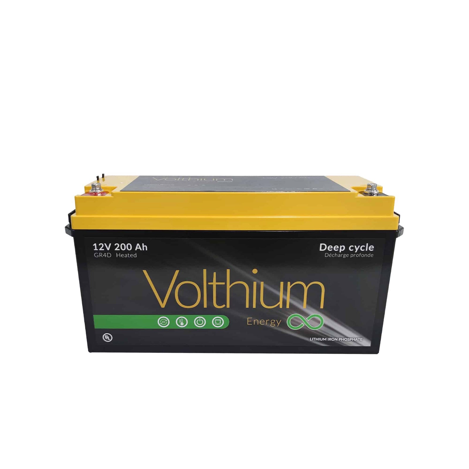 Battery 12V Volthium 200ah Lithium (Self-heating)
