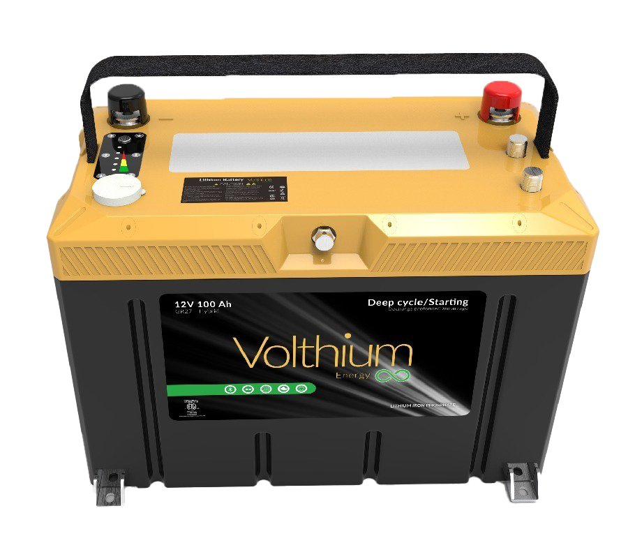 Battery 12V Volthium 100ah PRO Lithium (Self-heating)