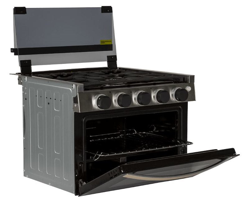 Oven and 3-burner stove (Propane) - 17"