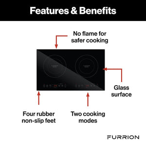 Furrion induction cooktop - Double