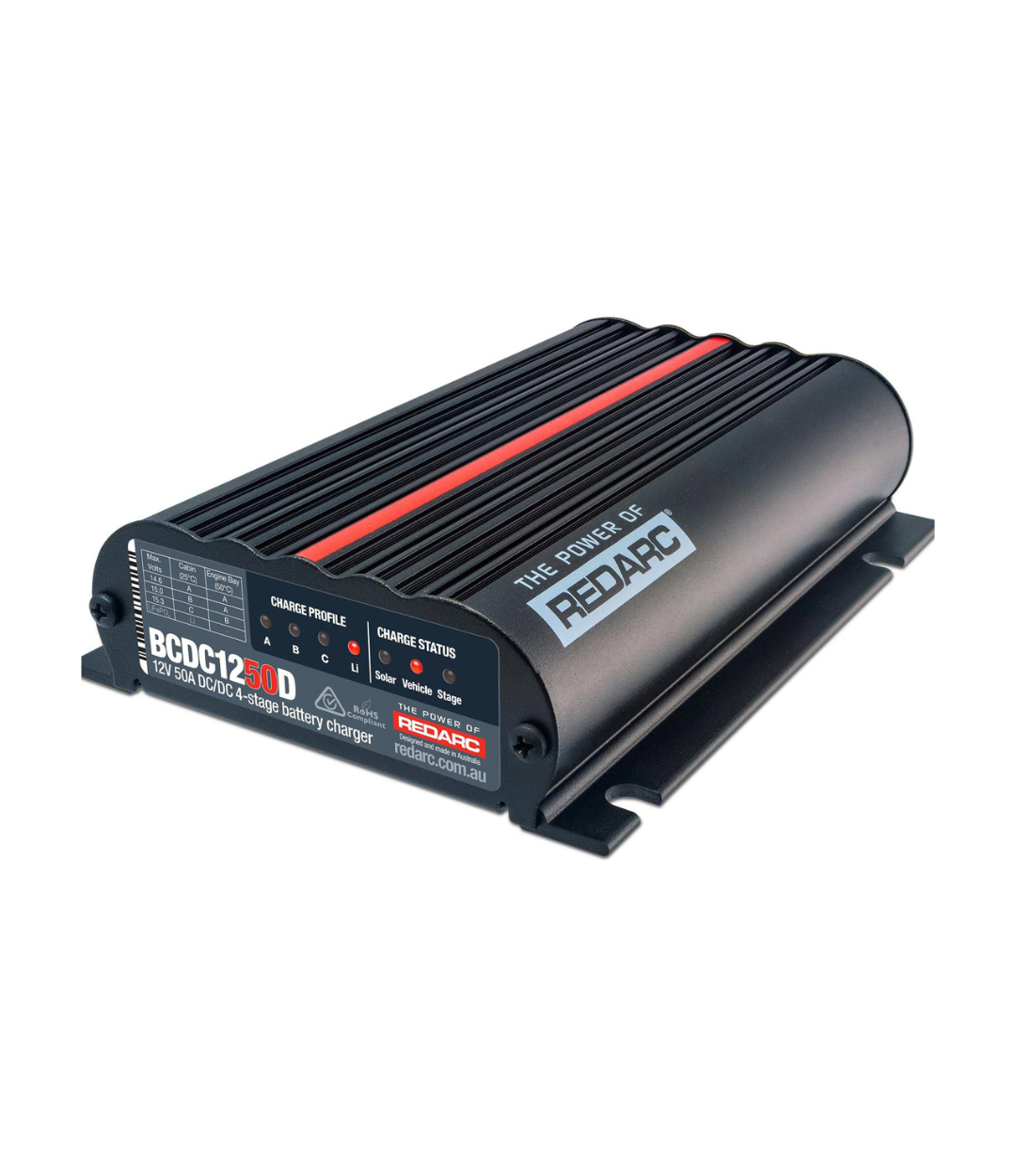 Charger 50A. Dual input 50A In-vehicle DC Battery Charger