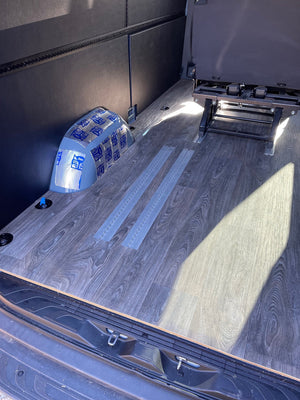Single seat bench Taxi for Sprinter/Transit/Promaster - VanEquipped