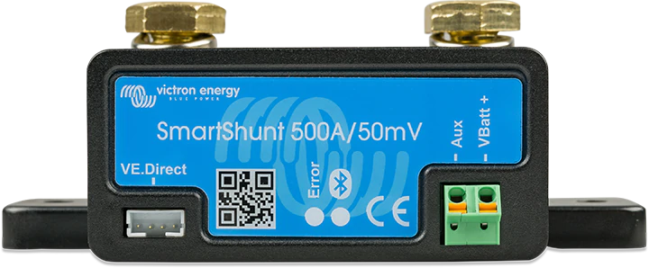 Intelligent Victron 500A Bluetooth Shunt