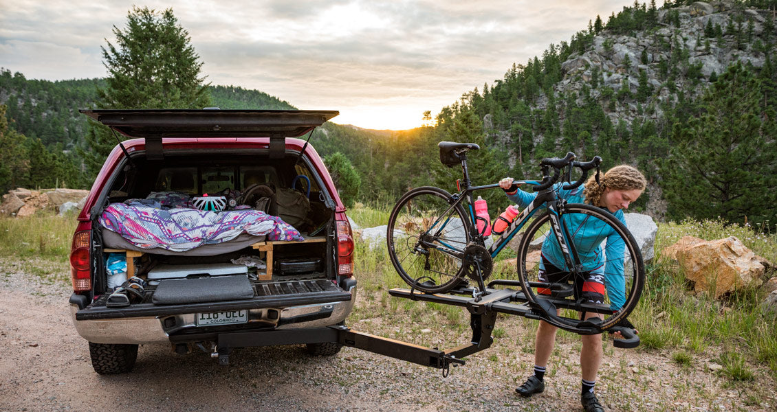 Kuat Pivot V2 Swing Away Hitch Extenders for bike rack